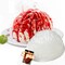 Brain Jello Gelatin Mold, 2 Pack Large Human Zombie Brain Mold for Cake Candy, Plastic Halloween Baking Brain Mould Party Supplies Decorations Standard for Kids Adult